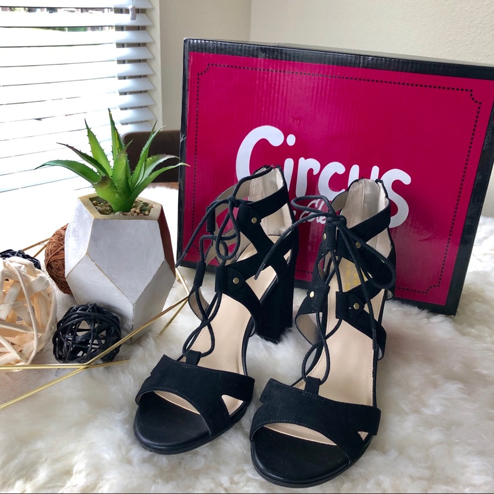 NWT Sam Edelman Circus Emilia Heeled Sandals